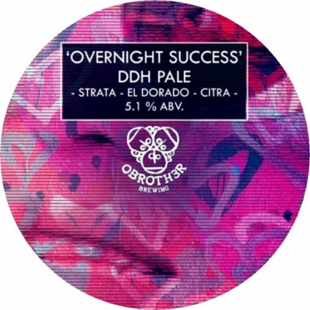 Overnight Success 5.1%, O Brother Brewing, Ireland