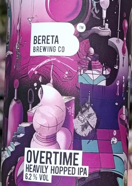 overtime 6.2%, Bereta Brewing Co, Romania