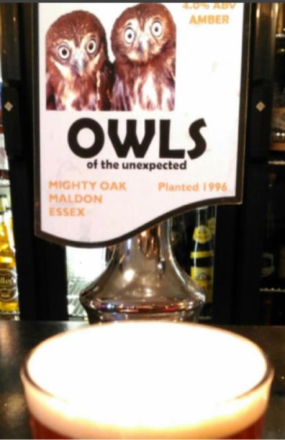 Owls Of The Unexpected 4.0%, The Mighty Oak Brewing Company, England