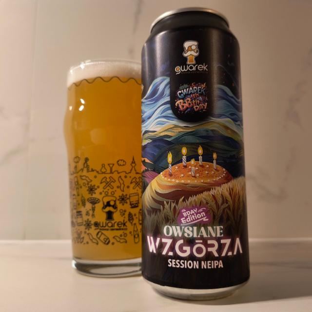 Owsiane Wzgórza BDay Edition 5.0%, Browar Gwarek, Poland