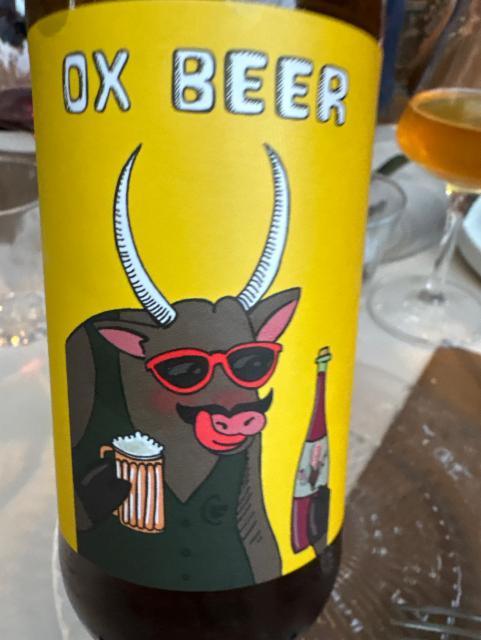 Ox beer 4.2%, Cave ox, Italy