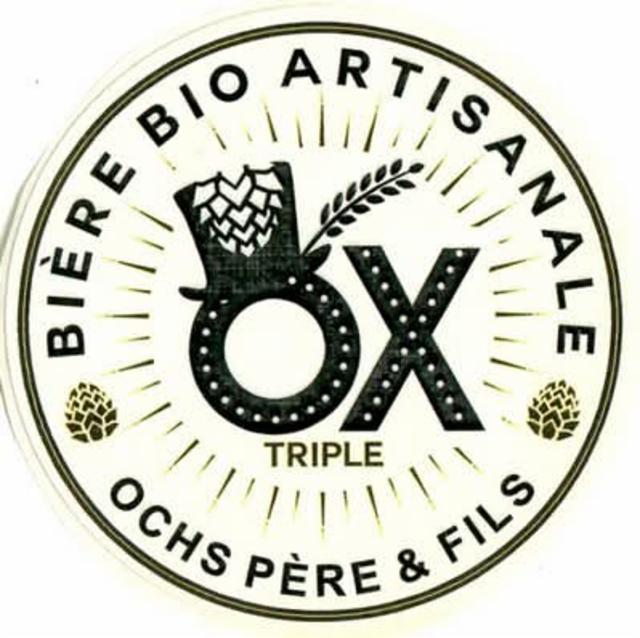 OX Triple 8.0%, Brasserie OX - Ochs Père & Fils (Marcoussis), France