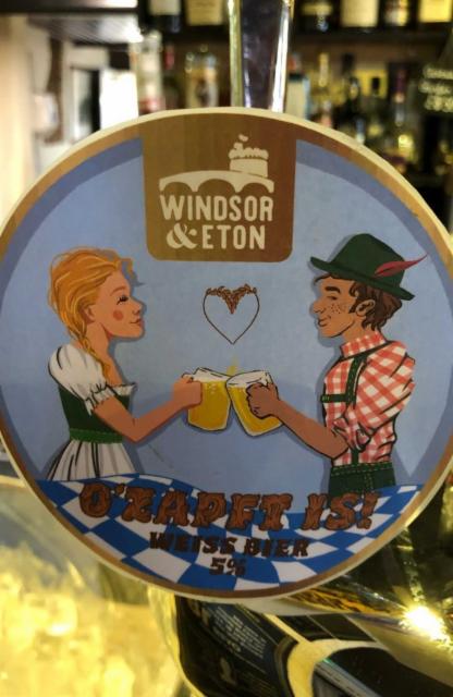 O'Zapft Is! 5.0%, Windsor & Eton Brewery, England