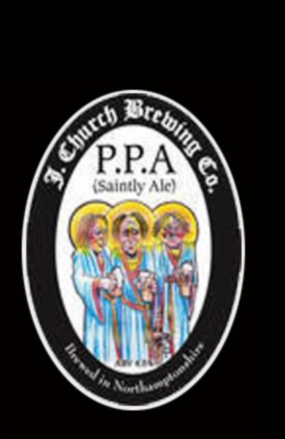 P.P.A. (Saintly Ale) 4.4%, Julian Church Brewing Company, England