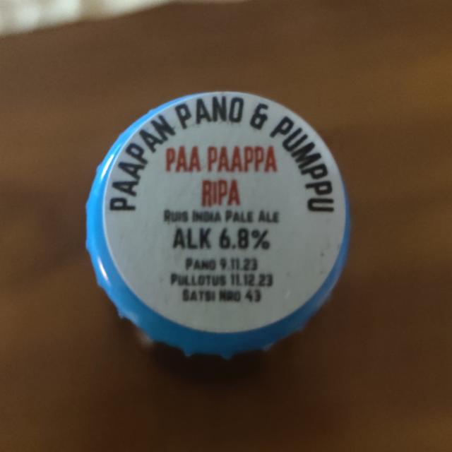 Paa Paappa Ripa 6.8%, Birchover Brewery, England