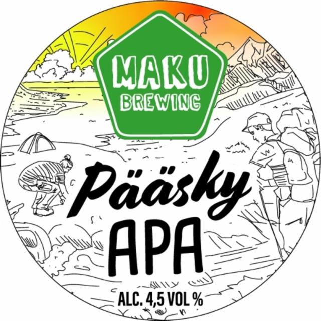 Pääsky APA 4.5%, Maku Brewing, Finland