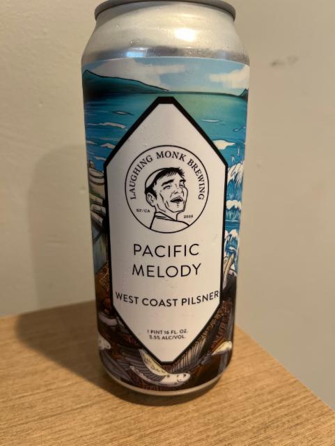 Pacific Melody 5.5%, Laughing Monk Brewing, United States