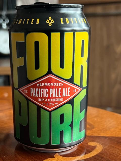 Pacific Pale Ale 5.2%, Fourpure Brewing Co., England