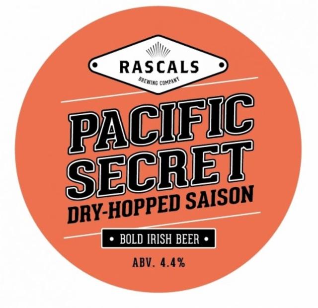 Pacific Secret 4.4%, Rascals Brewing, Ireland