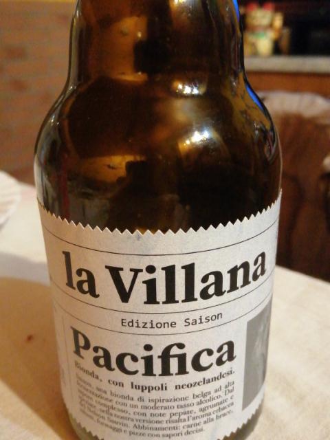 pacifica 6.0%, Birrificio La Villana, Italy