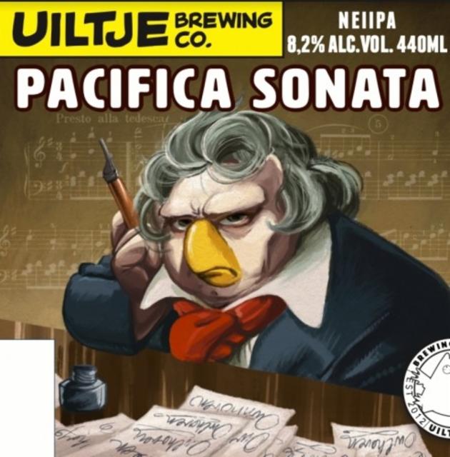Pacifica Sonata 8.2%, Uiltje Brewing Co, Netherlands