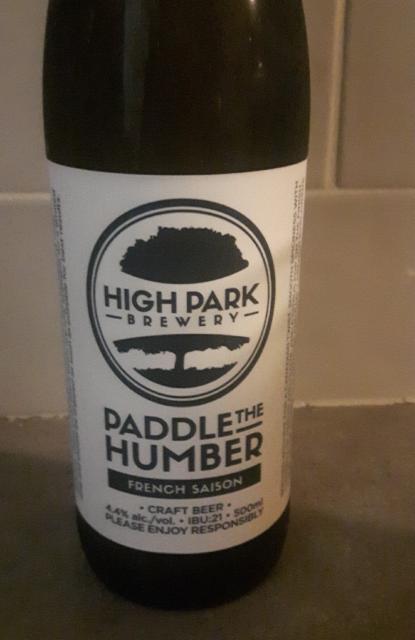 paddle the humber 4.4%, High Park Brewery, Canada