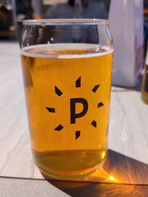 Paddlefish blonde 5.8%, Peddler Brewing Company, United States