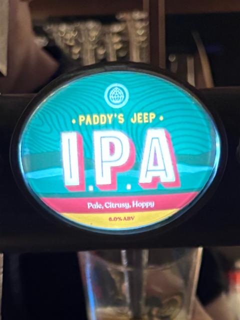 Paddy's Jeep IPA 6.0%, Brewhouse & Kitchen, England