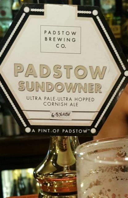 Padstow Sundowner 6.5%, Padstow Brewing, England