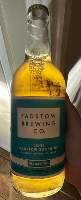 Padstow Sunshine Cider, Padstow Brewing