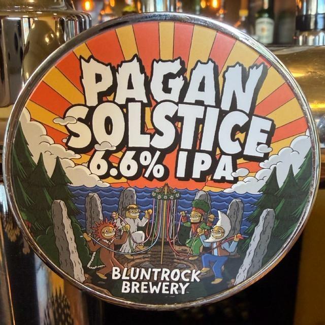 Pagan Solstice IPA 6.6%, Bluntrock Brewery, England