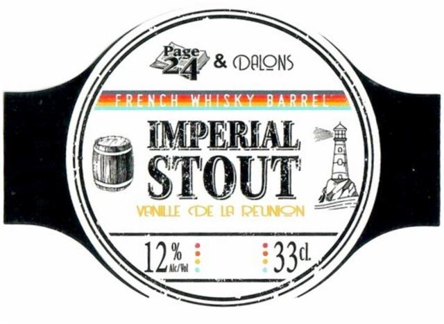 Page 24 X Dalons Imperial Stout Vanille De La Réunion 12.0%, Brasserie Saint-Germain (Page 24), France