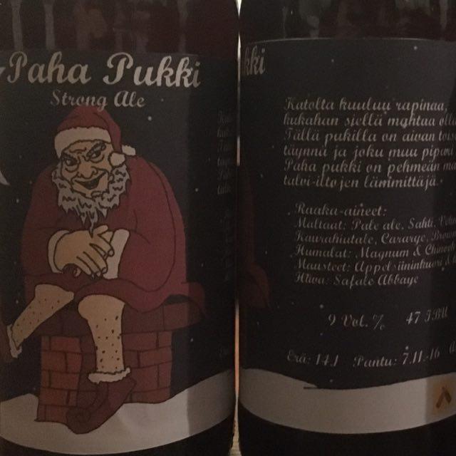 Paha Pukki 16' 9.0%, Tampereen Insinööripanimo, Finland