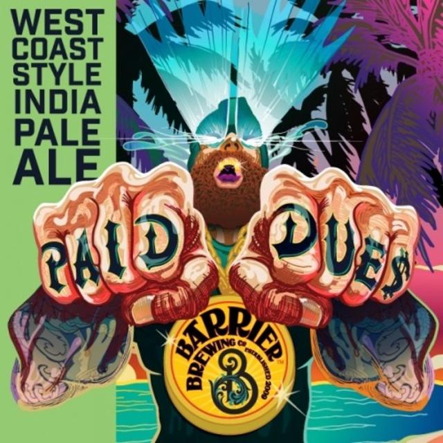Paid Dues 6.8%, Barrier Brewing Company, United States