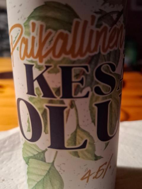 Paikallinen kesäolut 4.5%, Kouvolan Juomatehdas, Finland