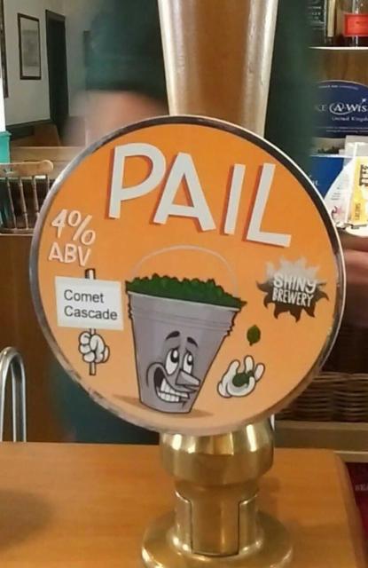 Pail: Comet Cascade 4.0%, Shiny Brewing, England