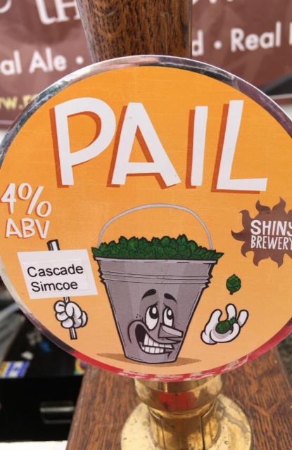 Pail: Cascade Simcoe 4.0%, Shiny Brewing, England