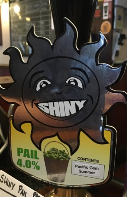Pail: Pacific Gem Summer 4.0%, Shiny Brewing, England