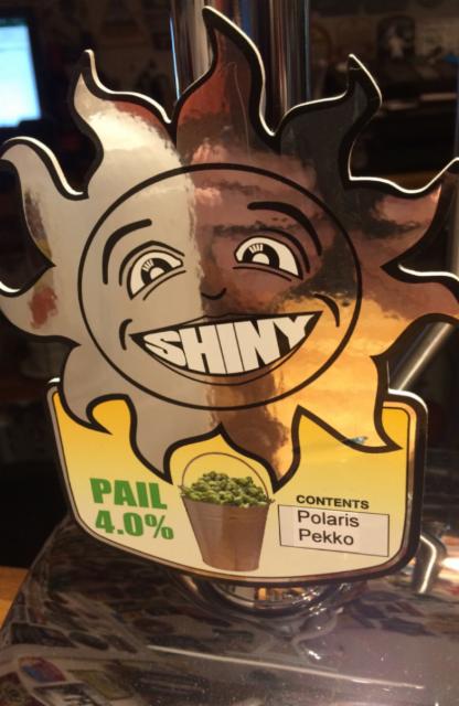 Pail: Polaris Pekko 4.0%, Shiny Brewing, England