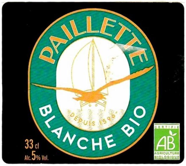 Paillette Blanche Bio 5.0%, Brasserie Et Cidrerie De Milly (BCM), France