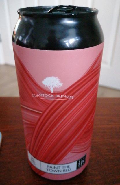 paint the town red 5.0%, Quantock Brewery, England