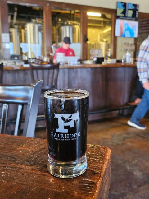 Painted Black 7.8%, Fairhope Brewing Company, United States