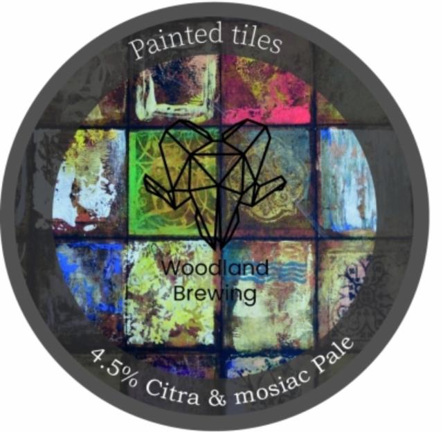 Painted Tiles 4.5%, Woodland Brewing, England