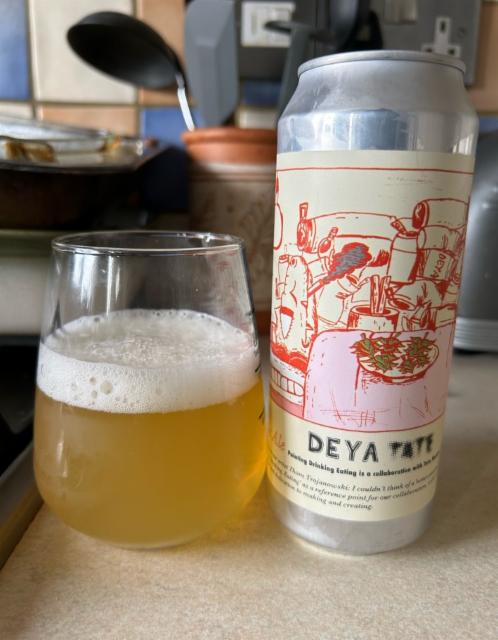 painting drinking eating x tate 3.4%, DEYA Brewing Company, England