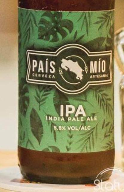 PAIS MIO IPA 5.8%, Cervecería País Mío, Costa Rica