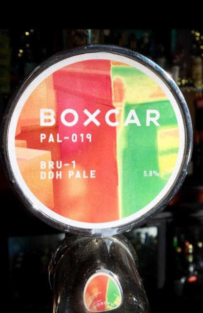 Pal -019 BRU-1 DDH Pale 5.8%, BOXCAR, England