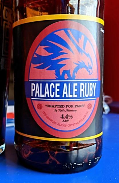 Palace Ale Ruby 4.4%, The Wolf Brewery, England