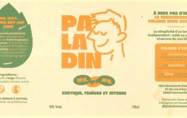 Paladin IPA, Paladin