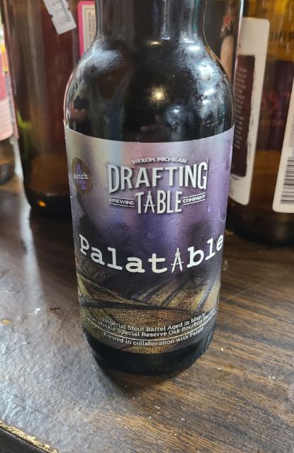 Palatable (Batch 4) 15.0%, Drafting Table Brewing Company, United States