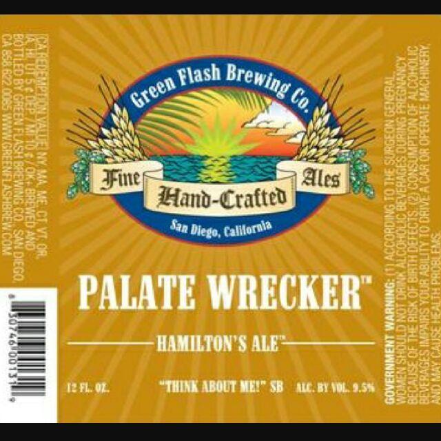 Palate Wrecker 9.5%, Green Flash Brewing Company, United States
