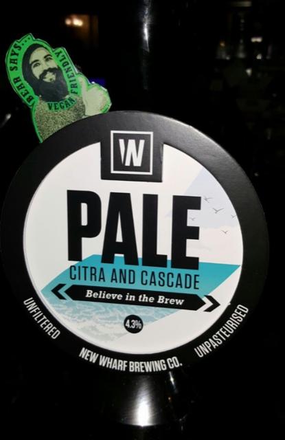 Pale - Citra And Cascade 4.3%, NEW WHARF BREWING CO, England