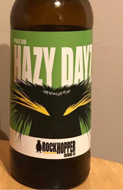 Pale 09 : Hazy Dayz 5.1%, Rockhopper Brewing Co., England