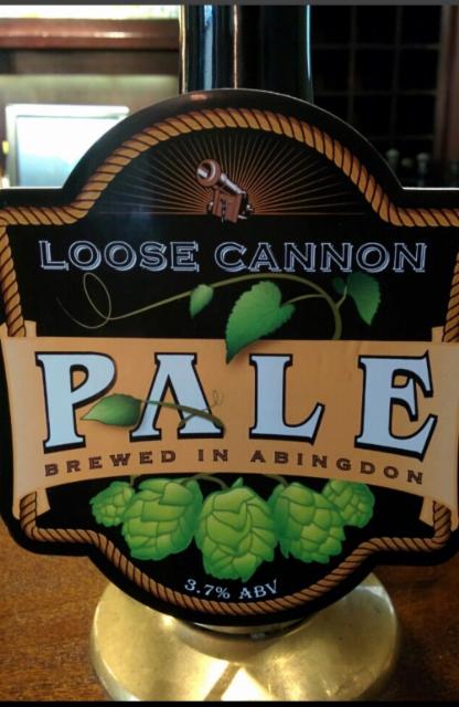 Pale 3.7%, Loose Cannon Brewery, England