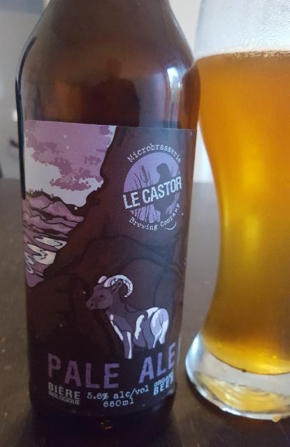 Pale Ale - Bière Biologique 5.6%, Microbrasserie Le Castor, Canada