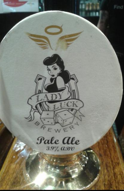 Lady Luck Pale Ale 3.9%, Lady Luck Brewery, England