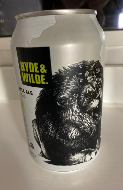 Hyde & Wilde Pale Ale 4.7%, Sainsbury's, England