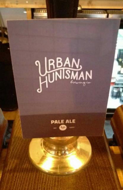 Urban Huntsman Pale Ale 4.6%, Urban Huntsman Brewing Co, England