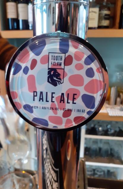 Tooth & Claw Pale Ale 4.6%, Tooth & Claw Brewing, England