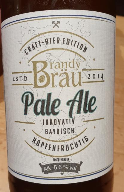 Brandy Pale Ale 5.6%, Brandy Bräu, Germany