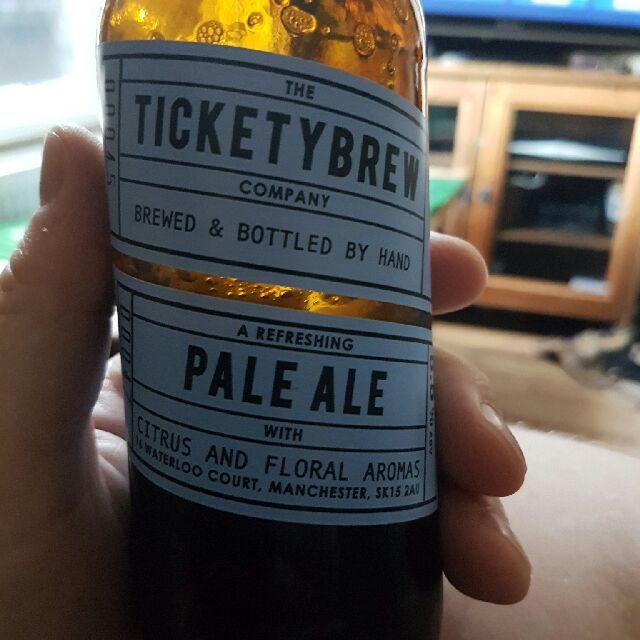 Ticketybrew Pale Ale 5.5%, The Ticketybrew Company, England